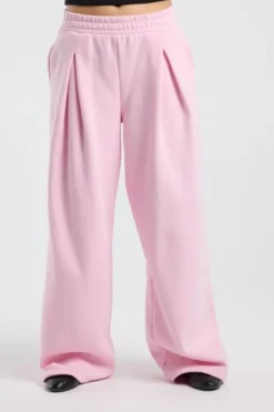 America Today New In|Joggingbroeken^Joggingbroek Carrie wide eg joggingbroek et pooien en taieband