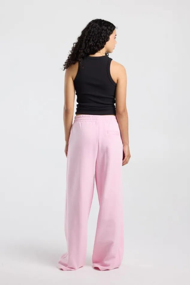 America Today New In|Joggingbroeken^Joggingbroek Carrie wide eg joggingbroek et pooien en taieband