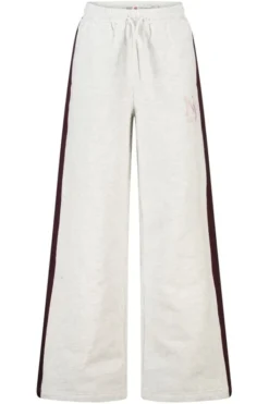 America Today Broeken|Joggingbroeken^Joggingbroek Cristy Jr wide leg joggingbroek met zijstreep en embroidery