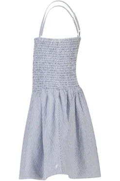 America Today Jurken^Jurk Dorian Jr lichte linnen jurk met smock top