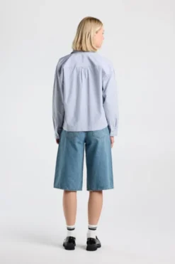 America Today New In^Longsleeve blouse met ruitpatroon Beverly longsleeve blouse met ruitpatroon en borstzak