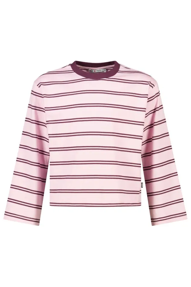 America Today T-Shirts & Tops|New In^Longsleeve Lexi Jr oversized gestreepte longsleeve