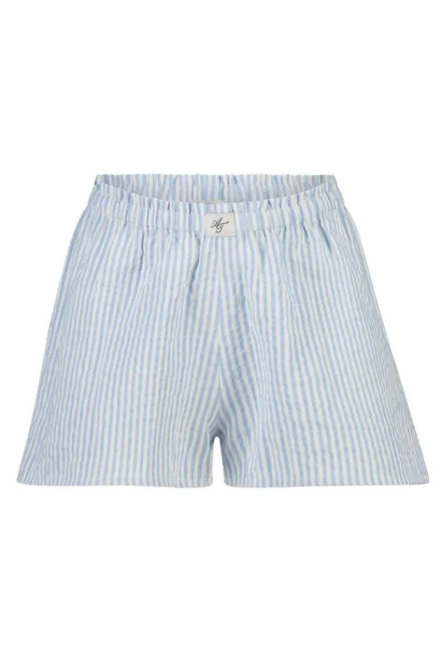 America Today Ondergoed & Lounge^Lounge short Mimi Jr gestreepte lounge short voor meisjes