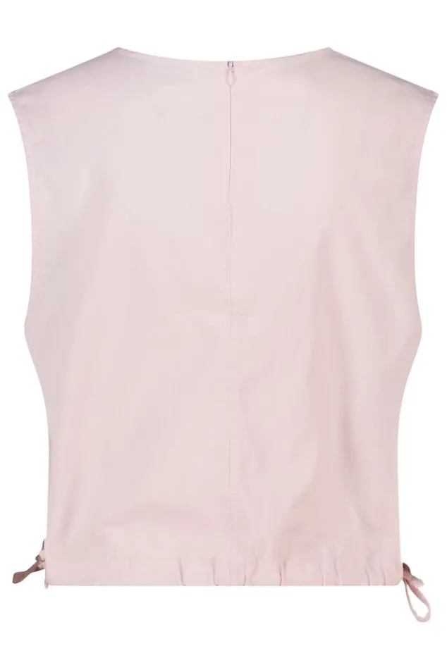 America Today T-Shirts & Tops|Linnen^ouwoze top Irene innen ouwoze top et trekkoord en rit achter