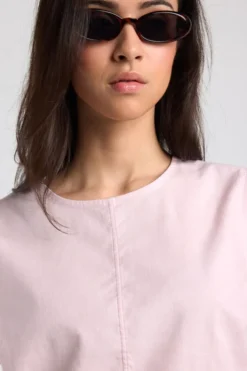 America Today T-Shirts & Tops|Linnen^ouwoze top Irene innen ouwoze top et trekkoord en rit achter