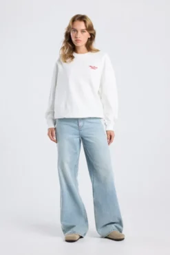America Today Jeans^Olivia jeans jeans met high waist en wide fit