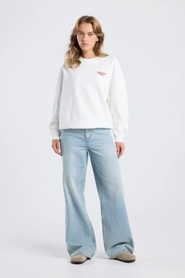 America Today Jeans^Olivia jeans jeans met high waist en wide fit