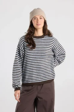 America Today New In|Truien & Vesten^Puover Keira getreepte ooe fit puover