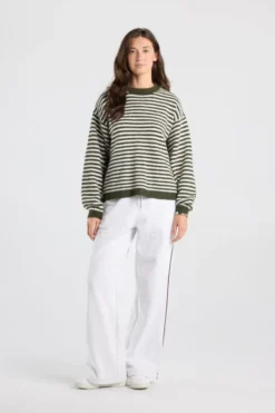 America Today New In|Truien & Vesten^Puover Keira getreepte ooe fit puover