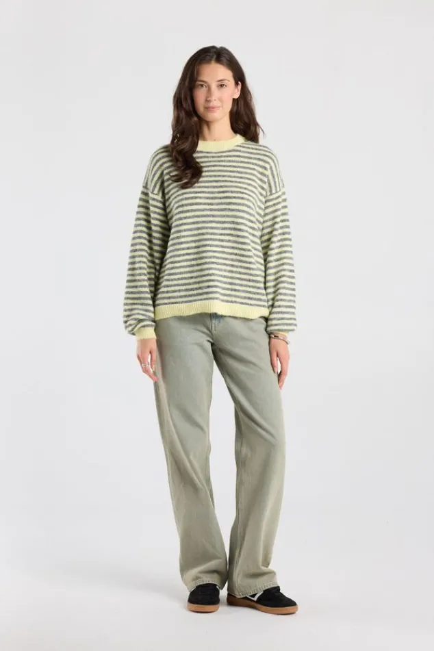 America Today New In|Truien & Vesten^Puover Keira getreepte ooe fit puover