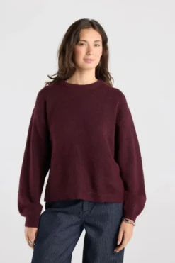 America Today New In|Truien & Vesten^Puover Keira ooe fit puover et ronde ha