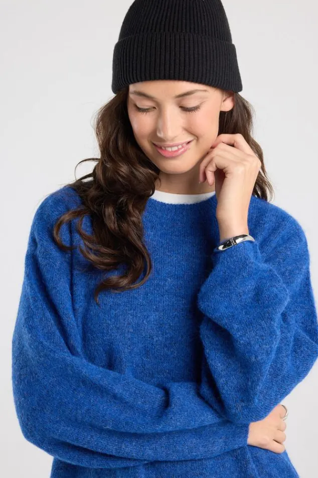 America Today New In|Truien & Vesten^Puover Keira ooe fit puover et ronde ha