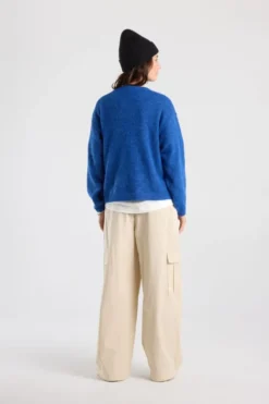 America Today New In|Truien & Vesten^Puover Keira ooe fit puover et ronde ha