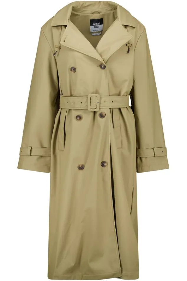 America Today Jassen & Regenjassen^Regenja Joan ange regenja in trenchcoat-ook