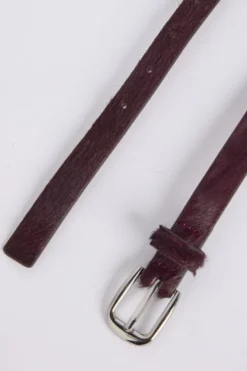 America Today New In|Accessoires^Riem Athena smalle riem met harige afwerking