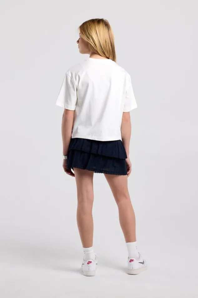 America Today New In|Rokken^Rokje Raya Jr elastische tailleband met voeringbroekje