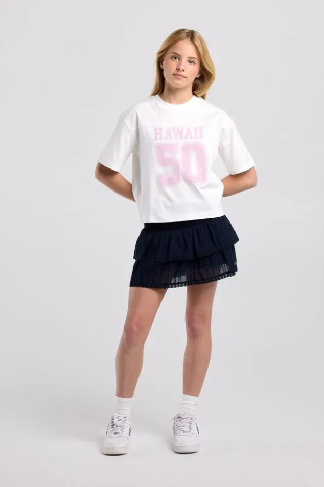 America Today New In|Rokken^Rokje Raya Jr elastische tailleband met voeringbroekje