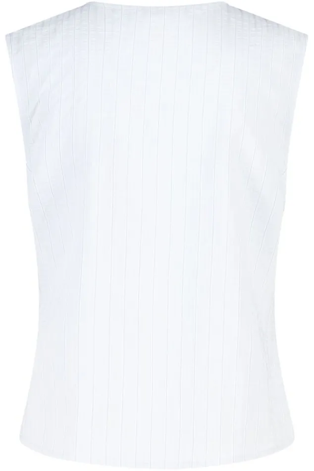 America Today T-Shirts & Tops^hirt Iri ouwoze boue et v-ha en knoopdetai