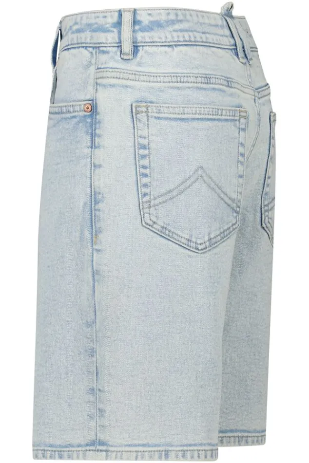 America Today Shorts^Short Nate Jr denim short met relaxed fit voor boys