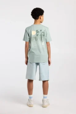America Today Shorts^Short Nate Jr denim short met relaxed fit voor boys
