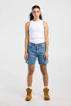 America Today Bestsellers|Shorts^hort Nera deni hort et high wait en ooe fit