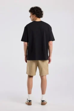America Today Shorts^hort Nie reguar fit chino hort et knoop- en rituiting