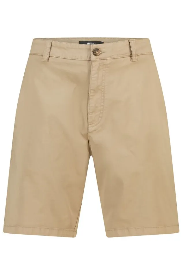 America Today Shorts^hort Nie reguar fit chino hort et knoop- en rituiting