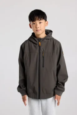America Today Jassen & Regenjassen|New In^Softshell jas Jason JR Softshell jas met capuchon en ritszakken