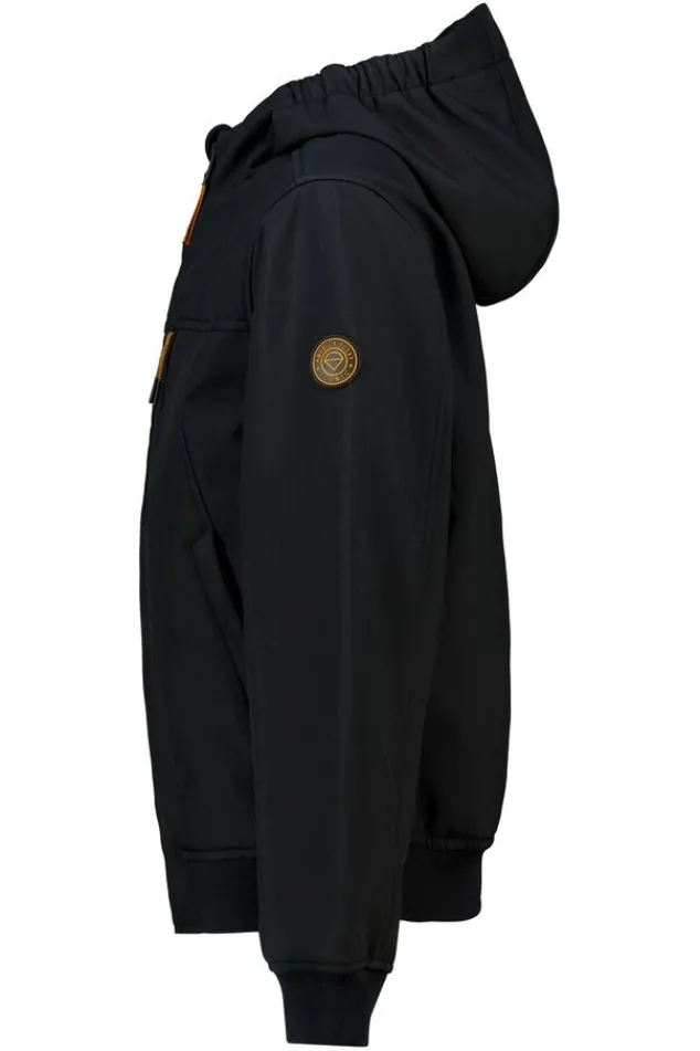 America Today Jassen & Regenjassen^Softshell jas Jason JR Softshell jas met capuchon en ritszakken