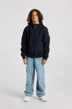 America Today Jassen & Regenjassen^Softshell jas Jason JR Softshell jas met capuchon en ritszakken