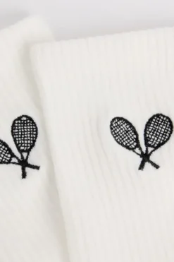 America Today Accessoires|New In^Sokken Thabo Fun hoge sokken met embroidery detail