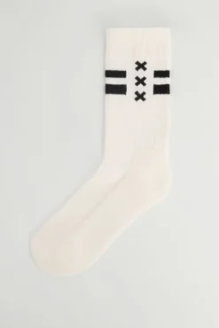 America Today Accessoires|Accessoires^Sokken Toca Amsterdam Hoge sokken met drie kruisjes van Amsterdam