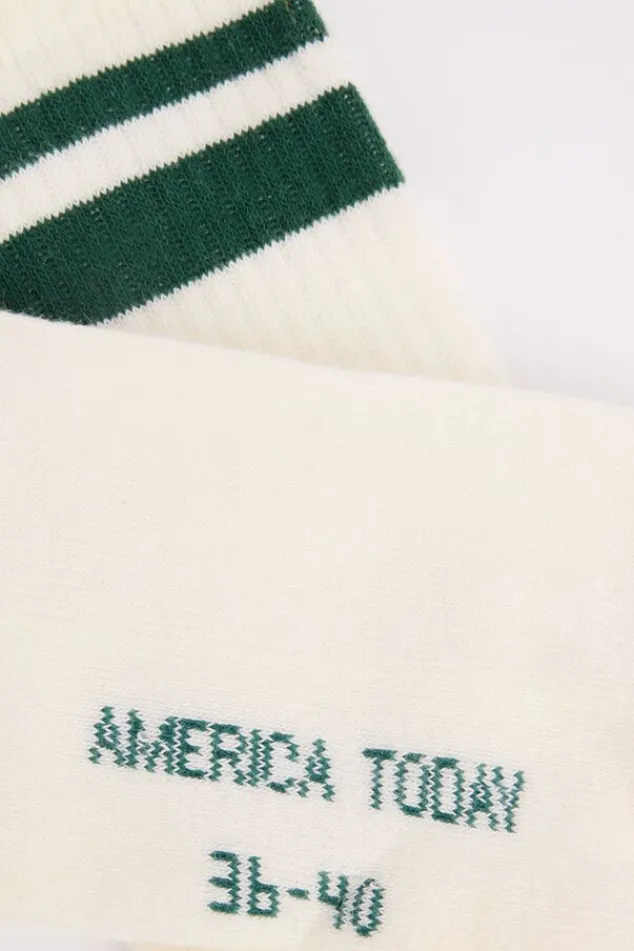 America Today Accessoires|Accessoires^Sokken Toca hoge sokken met strepen