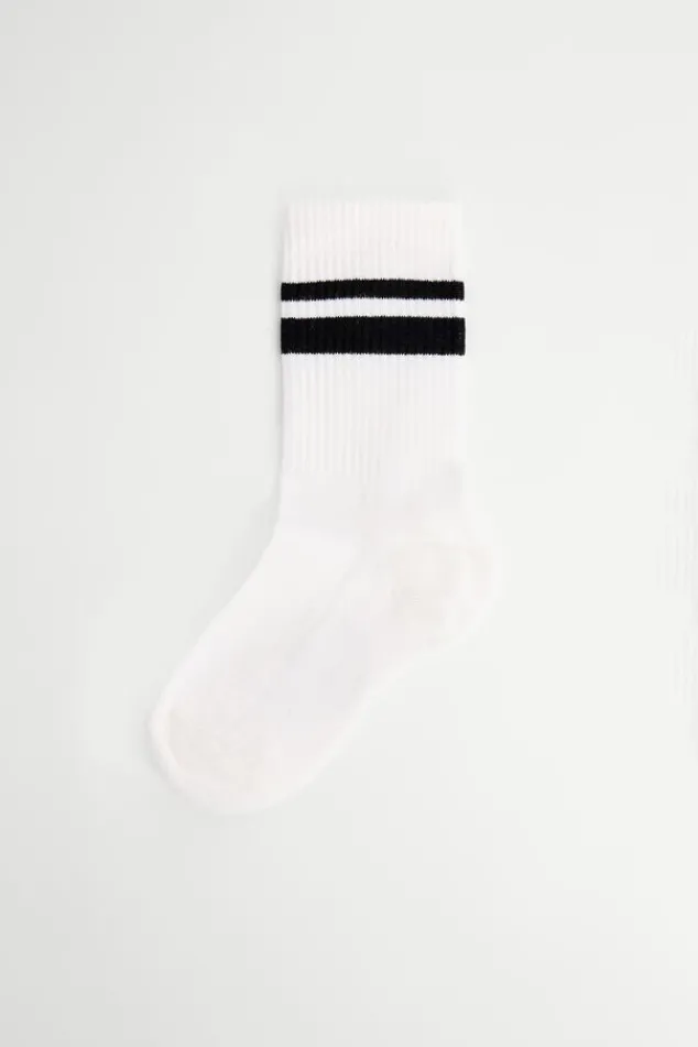 America Today Sokken & Accessoires|Sokken & Accessoires^Sokken Toca JR hoge unisex sokken met strepen