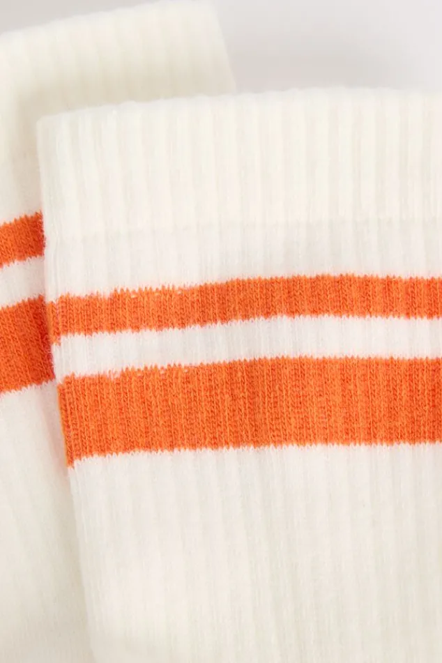 America Today Sokken & Accessoires|Sokken & Accessoires^Sokken Toca Jr sokken met sportieve streep en elastische boord