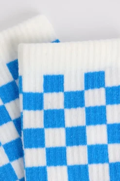America Today Accessoires|New In^Sokken Tula B hoge sokken met ruitpatroon