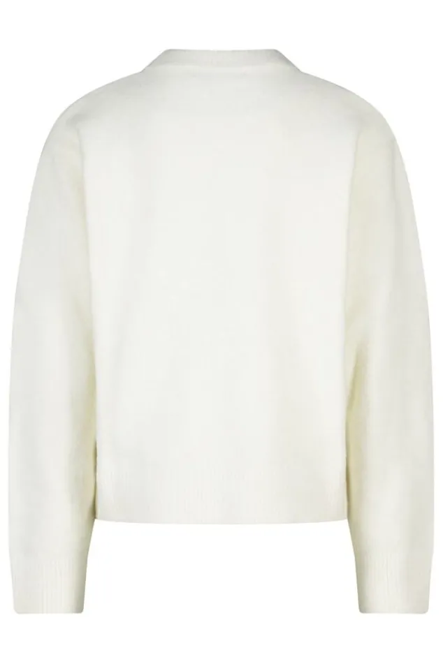 America Today Truien & Vesten^Sweater Kardy jr Sweater met ronde hals en jacquard of borduursel
