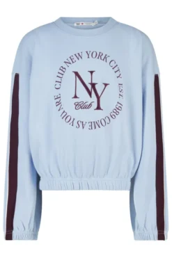 America Today Truien & Vesten|New In^sweater Safia Jr sweater met front print en balloon shape