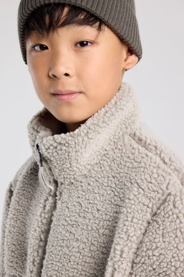 America Today Sweaters & Hoodies|New In^Teddy vest Bodhi Jr gevoerd teddy vest met aantrekkoorden
