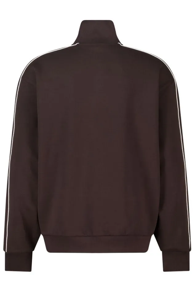 America Today Truien & Vesten|New In^Track jacket Bobby reaxed fit track jacket et piping detai