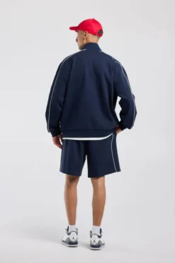 America Today Truien & Vesten|New In^Track jacket Bobby reaxed fit track jacket et piping detai