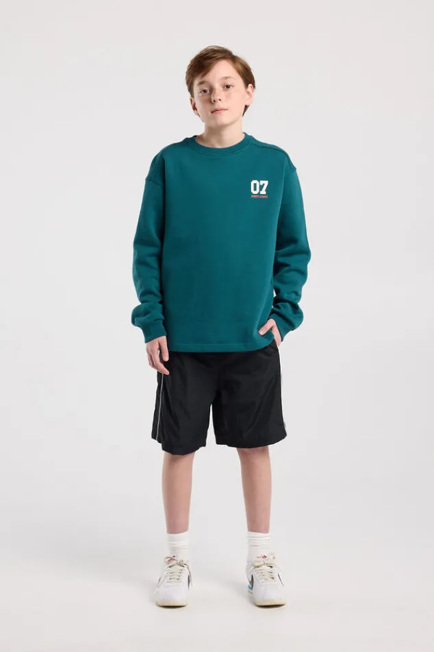 America Today Shorts^Track short Nessie Jr elastische taille met ritszak achter