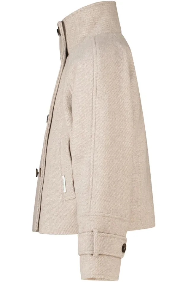 America Today Jassen & Regenjassen|New In^Trenchcoat Jany jr korte trenchcoat met opstaande kraag