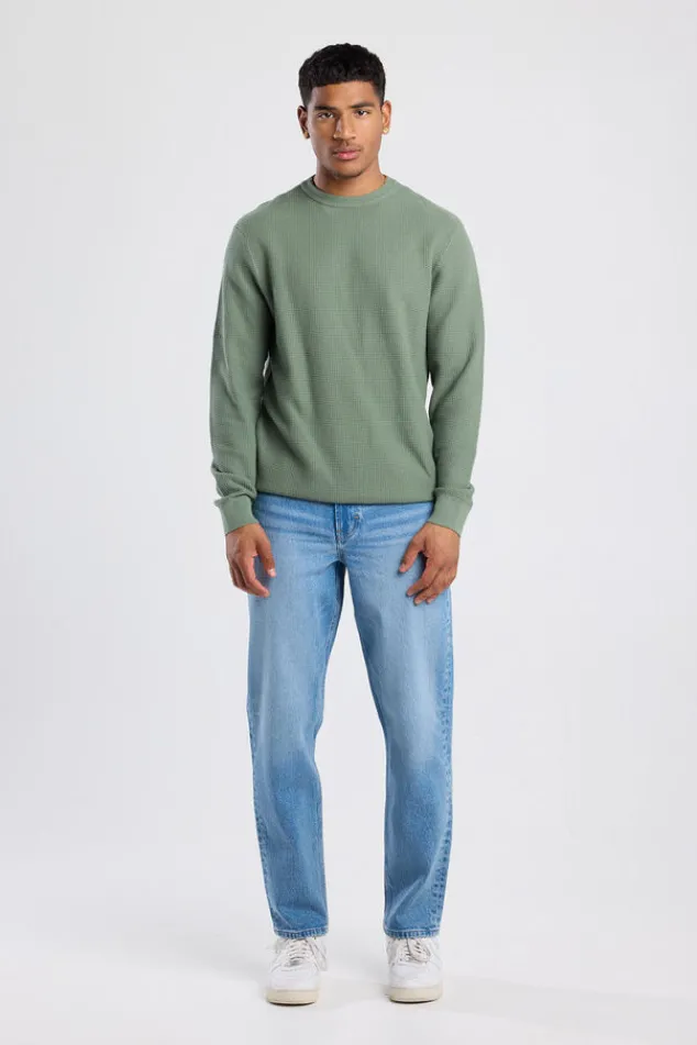 America Today Truien & Vesten|Knitwear^Trui Kain Reguar fit trui et ronde haijn