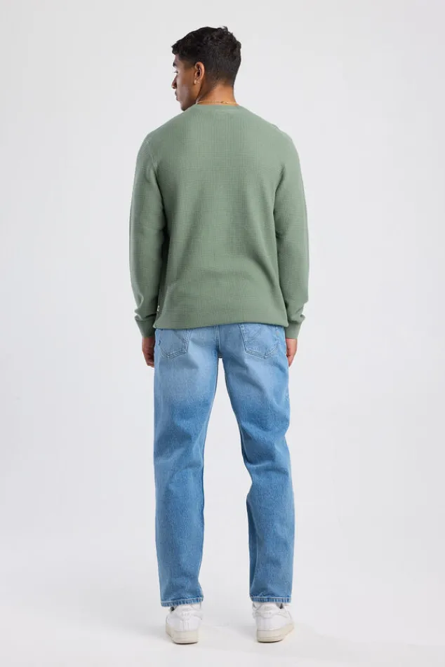 America Today Truien & Vesten|Knitwear^Trui Kain Reguar fit trui et ronde haijn