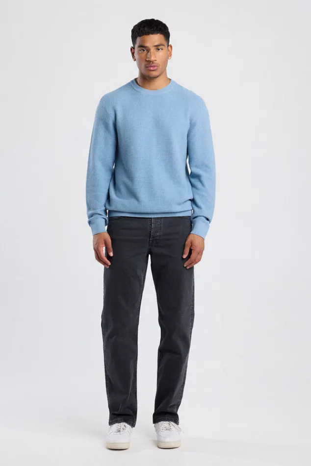 America Today Truien & Vesten|Knitwear^Trui Kain Reguar fit trui et ronde haijn