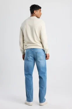 America Today Truien & Vesten|Knitwear^Trui Keith Heren puover in reguar fit et ronde haijn