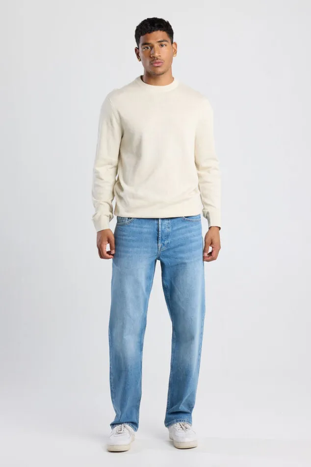 America Today Truien & Vesten|Knitwear^Trui Keith Heren puover in reguar fit et ronde haijn