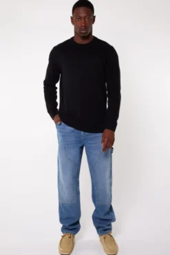 America Today Truien & Vesten|Knitwear^Trui Keith Heren puover in reguar fit et ronde haijn