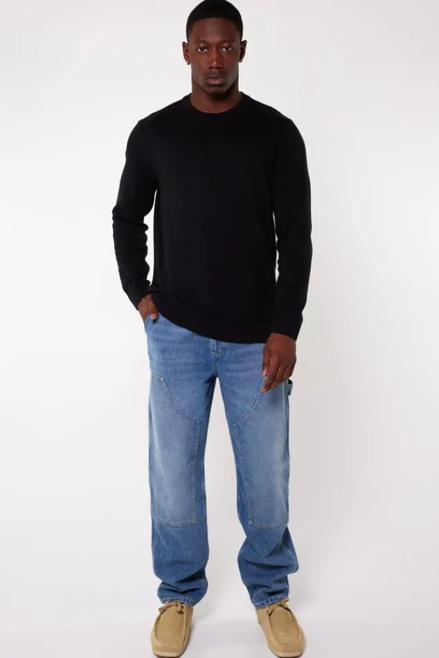 America Today Truien & Vesten|Knitwear^Trui Keith Heren puover in reguar fit et ronde haijn